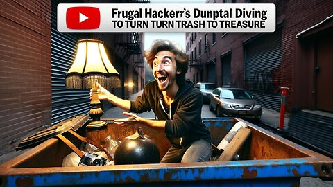 Frugal Hacker's Guide To Dumpster Diving: Turn Trash Into Treasure
