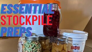 Top 8 Stockpile Prepper Food Pantry Items