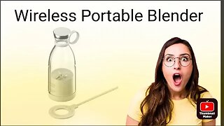 Must have Wireless Portable Blender #amazonmusthaves