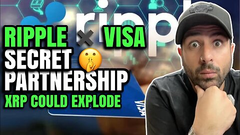 XRP RIPPLE & VISA SECRET PARTNERSHIP PRICE COULD EXPLODE | AI CRYPTO PROJECTS AGIX, FET, GRT FALL