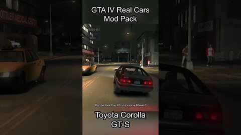 Toyota Corolla GT-S - GTA IV Real Car Mods #shorts