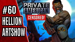 PRIVATE AMERICAN with Mike Baron! | HELLION ARTSHOW #60