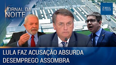 Lula faz acusação absurda / Randolfe denunciado / Desemprego assombra - Jornal da Noite 05/01/2023