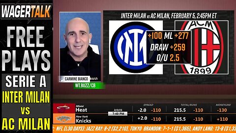 Inter Milan vs AC Milan Picks and Predictions | Milan Derby Betting Preview | Serie A Free Play