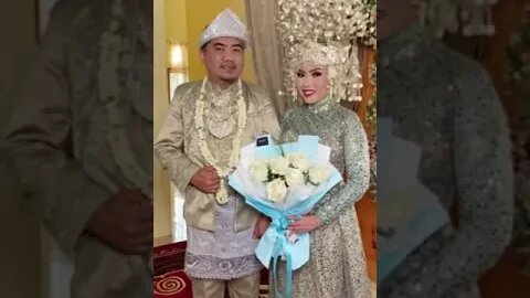 Pasangan Ideal Pengantin Adat Sumatera Selatan Modifikasi - Indonesia #shorts #short #shortvideo