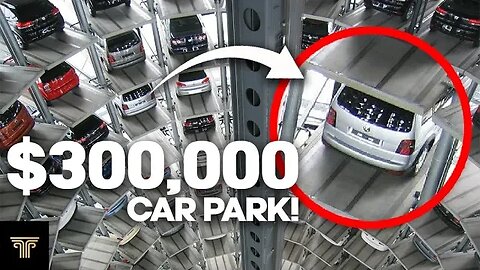 Hi Tech Parking Spot That Cost For $300,000