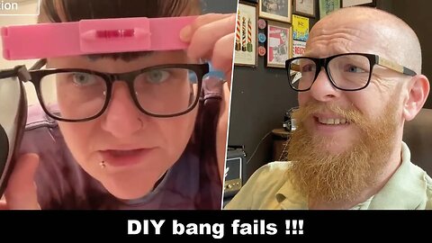 You can not believe how they cut their bangs !!! Hairdresser reacts to hair fails