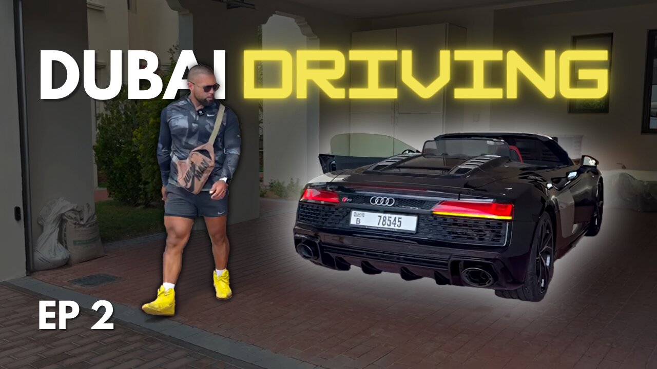 Proson Rumble R8 Living in Dubai EP. 2: Audi R8 Experience