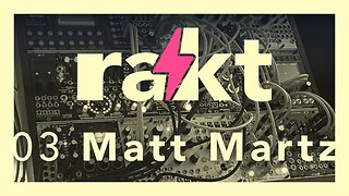 rakt issue 03 | Eurorack Musician Matt Martz | Twist, Motormatic, Korg Monologue, Roland MC-101