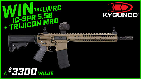 LWRC IC SPR + Trijicon MRO Giveaway