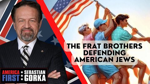 The frat brothers defending American Jews. Jim Carafano with Sebastian Gorka on AMERICA First