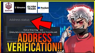 How to Complete Address Verification in Pocket option || BINARY Account Verification (2023)