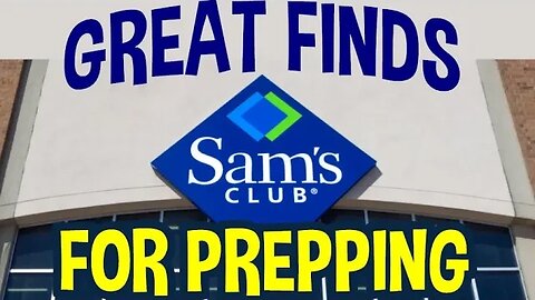 DON’T miss these PREPPING Items at Sam’s Club – Prep with ME!