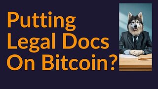 Should We Put Car Titles and Property Deeds on Bitcoin?