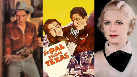 THE PAL FROM TEXAS (1939) Bob Steele, Claire Rochelle, Josef Swickard | Western | B&W