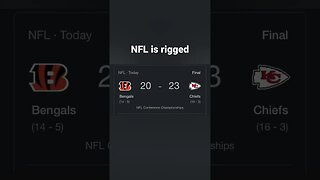 NFL is rigged!!!