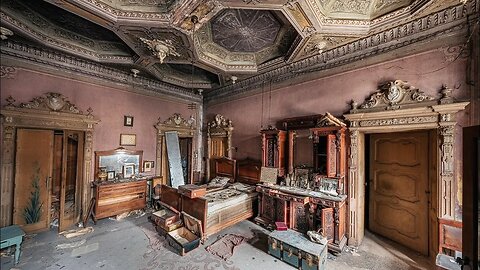 Abandoned Alchemists Millionaires Mansion Found Camaro Left Behind (Fairy Tale Home)