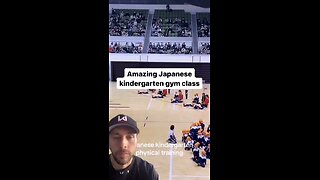 Kindergarten Gym Class In Japan