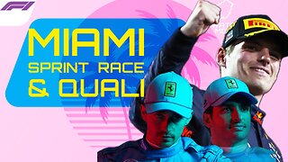 Controversial F1 SPRINT RACE ? And predictably Quali in Miami