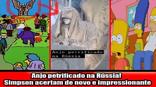 Anjo petrificado na Rússia! Simpson acertam de novo e impressionante!