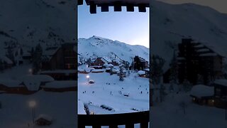 Ski resort timelapse #shorts