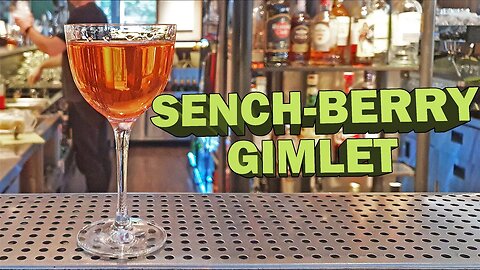 How to make SENCH-BERRY GIMLET by Mr.Tolmach