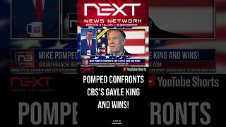 Mike Pompeo Confronts CBS’s Gayle King and Wins! #shorts