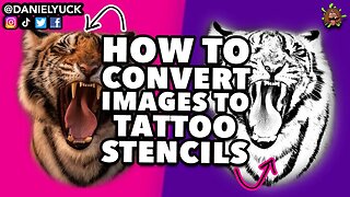 How To Convert Images To Tattoo Stencils