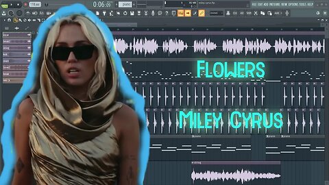 FREE FLP Miley Cyrus - Flowers Fl studio cover instrumental