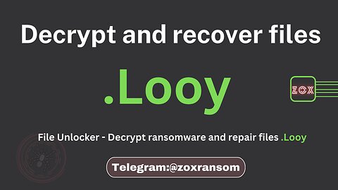Decrypt Ransomware: Step By Step Guide .Looy