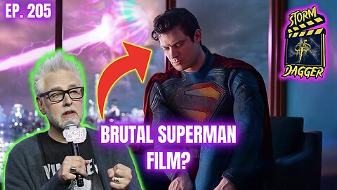 James Gunn Superman Film Looks Dark And BRUTAL!!!
