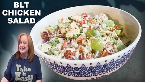 BLT CHICKEN SALAD, Put a Spin on a Good Ole Classic