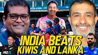 #India Beats #NewZealand And #Srilanka