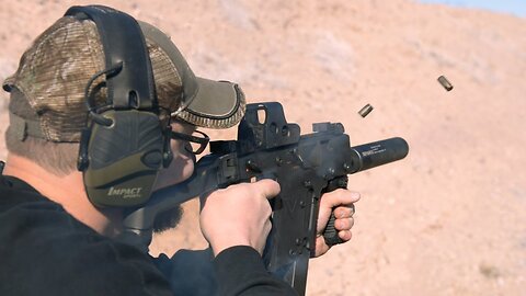 Shot Show 2014: Kriss Vector SMG at Range Day