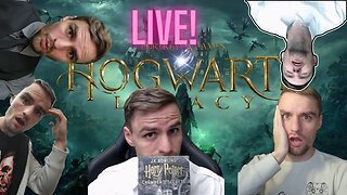 We're live playing Hogwarts Legacy