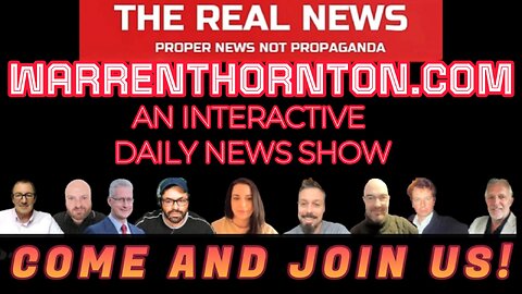 AN INTERACTIVE DAILY NEWS SHOW WITH WARREN THORNTON