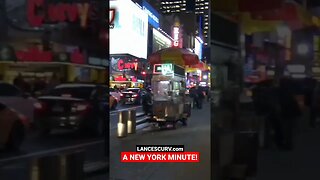 A NEW YORK MINUTE! | @LanceScurv #newyorkcity #nyc