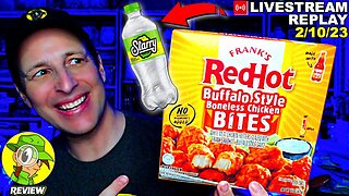 Frank's Red Hot® BONELESS CHICKEN BITES Review 🥵🐔 Livestream Replay 2.10.23 ⎮ Peep THIS Out! 🕵️‍♂️