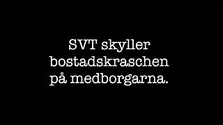 SVT skyller bostadskraschen på medborgarna. Jag ringer Nabo.