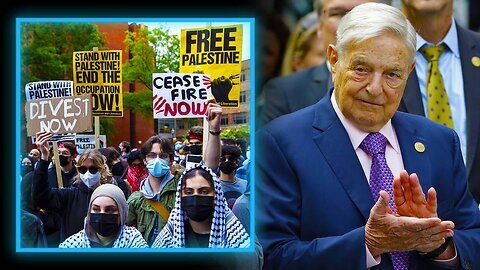 Alex Jones George Soros Behind Hamas Directed College Protests info Wars show