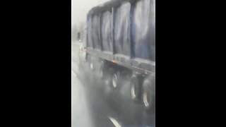 Tire Falls Off Truck