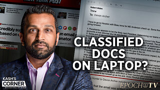 Strange Hunter Laptop Docs Reveal Origin of Classified Docs Investigation? | Kash's Corner