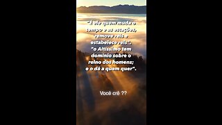 Você é importante no Reino De Deus !!!