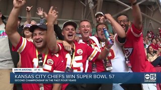 Kansas City Chiefs win Super Bowl LVII