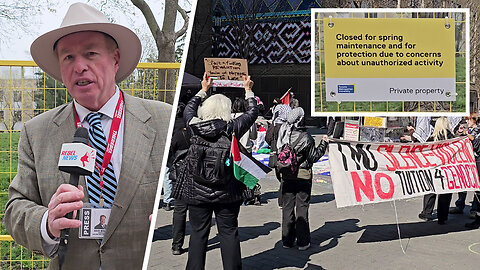 How long will fence preventing illegal occupation at Toronto Metropolitan University last?