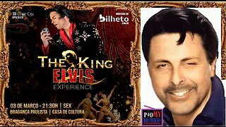 ESPETÁCULO THE KING ELVIS EXPERIENCE EM BRAGANÇA PAULISTA