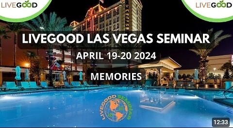 LiveGood Las Vegas Seminar Memory Lane 2024
