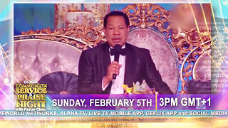 🚨Only 3 Days🚨Global Communion Service & Praise Night with Pastor Chris | February 5th at 9am EST