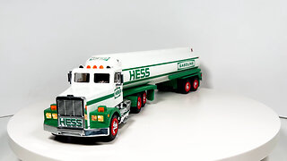 Hess Toy Tanker Truck 1990 Original Box VINTAGE Collectible