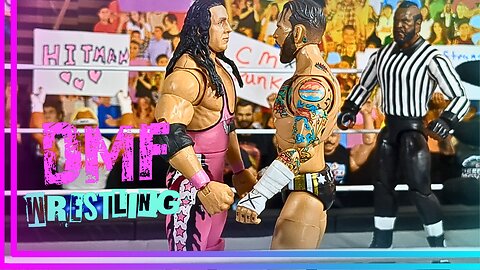 DMF Wrestling Action Bret Hart Vs. CM Punk!